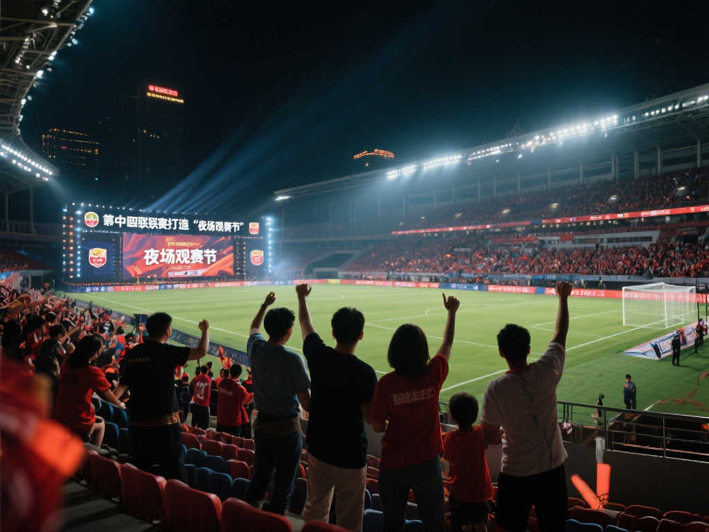 中超联赛打造“夜场观赛节”，融合商业娱乐